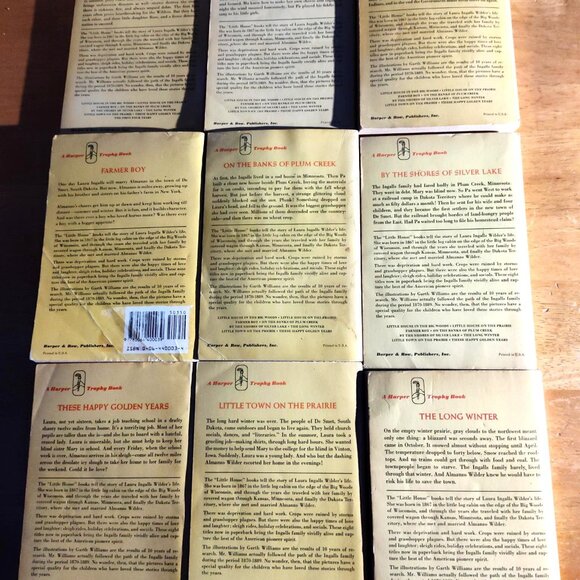 ***SOLD*** Complete 9-Volume Little House Box Set – - Picture 5 of 10